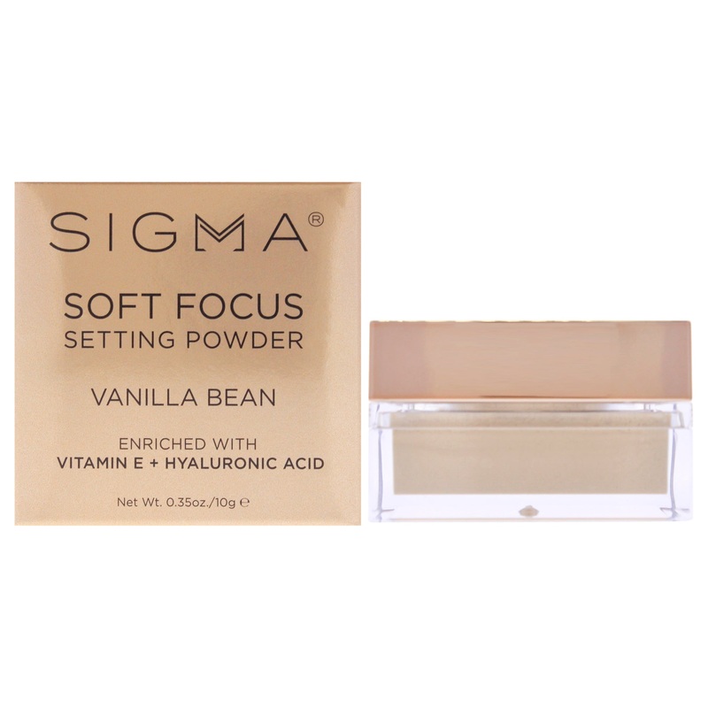 Soft Focus Setting Powder - Vanilla Bean by SIGMA for Women - 0.35 oz Powder
