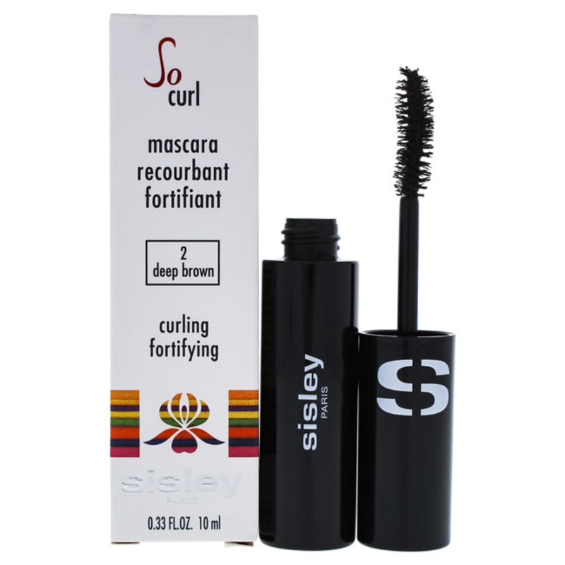 So Curl Curling Fortifying Mascara - 02 Deep Brown by Sisley for Women - 0.33 oz Mascara