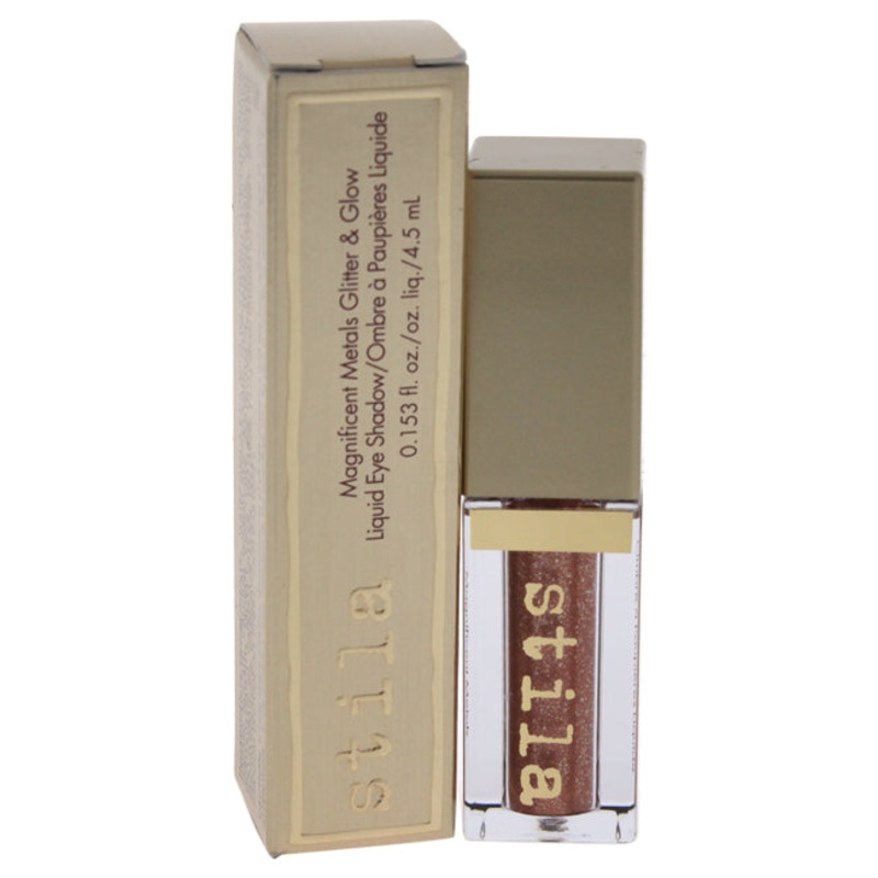 Glitter and Glow Liquid Eye Shadow - Rose Gold Retro by Stila for Women - 0.153 oz Eye Shadow