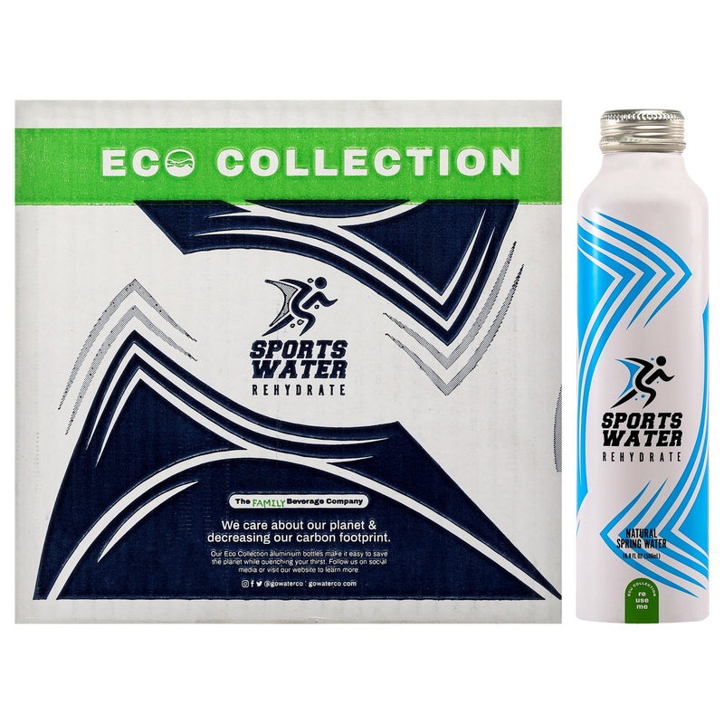 Sports Aluminum Water Bottle by Sports Water for Unisex - 12 X 16.9 oz Water