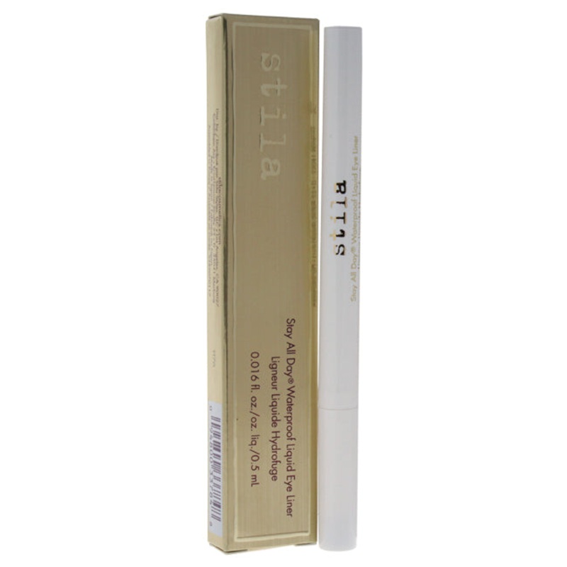 Stay All Day Waterproof Liquid Eye Liner - Snow by Stila for Women - 0.016 oz Eyeliner