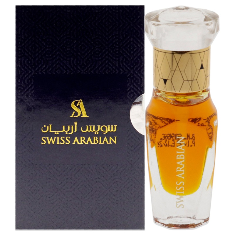 Mukhalat Dhahabi by Swiss Arabian for Unisex - 0.4 oz Perfume Oil (Mini)