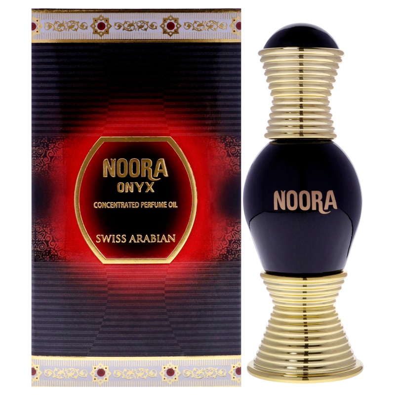 Noora Onyx by Swiss Arabian for Women - 0.6 oz Perfume Oil