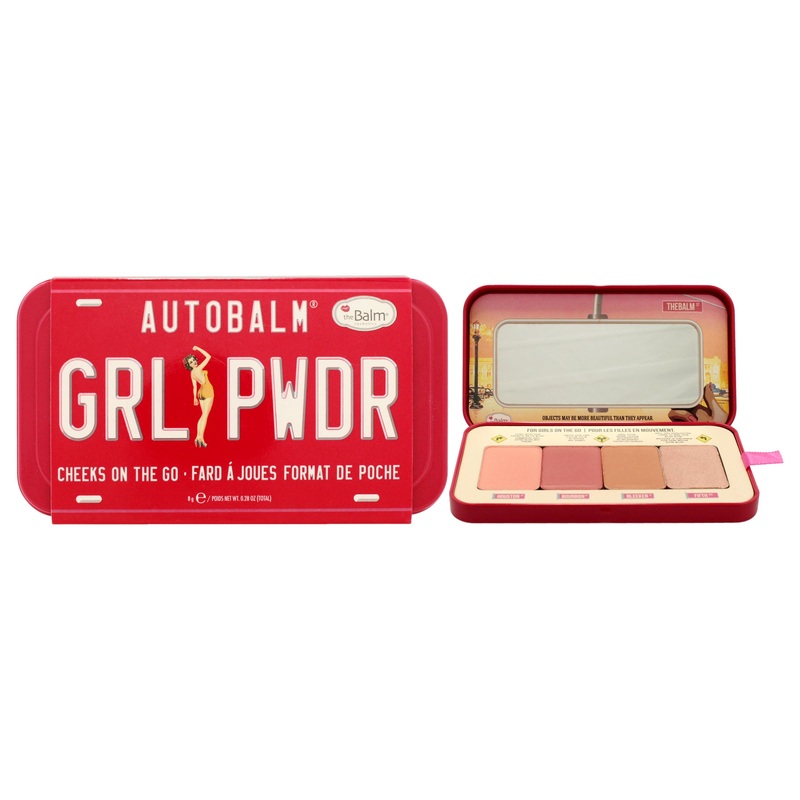 Autobalm Girl Powder Cheek Palette by the Balm for Women - 0.28 oz Makeup
