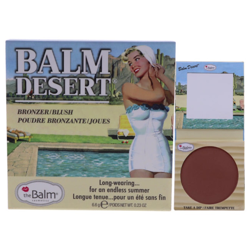 Balm Desert Bronzer-Blush by the Balm for Women - 0.23 oz Blush