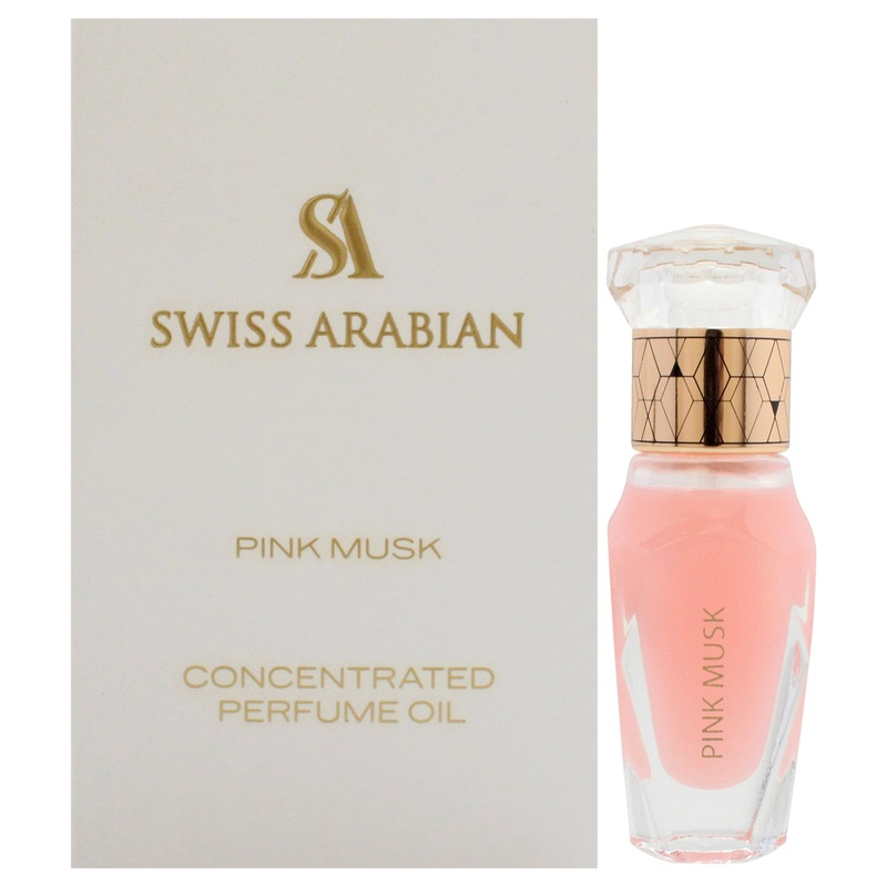Pink Musk by Swiss Arabian for Unisex - 0.4 oz Perfume Oil (Mini)