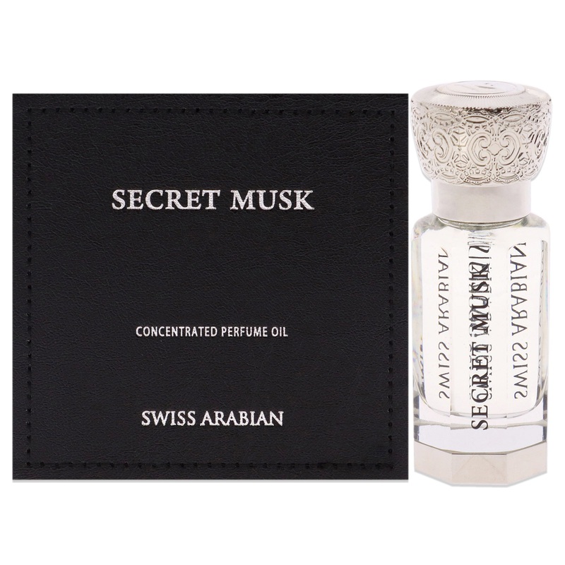 Secret Musk by Swiss Arabian for Unisex - 0.4 oz Perfume Oil (Mini)