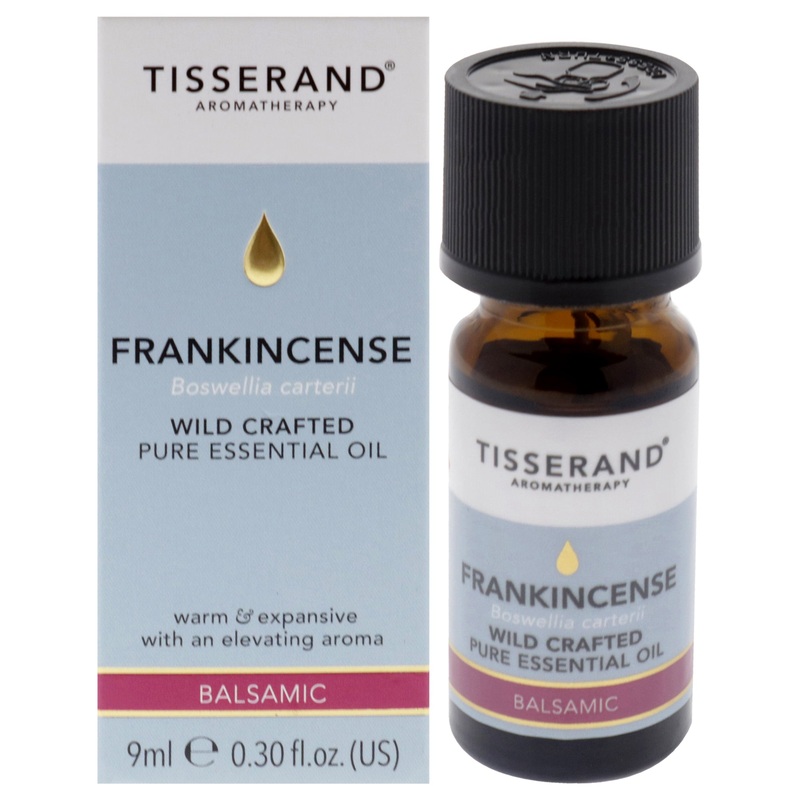 Wild Crafted Pure Essential Oil - Frankincense by Tisserand for Unisex - 0.30 oz Oil