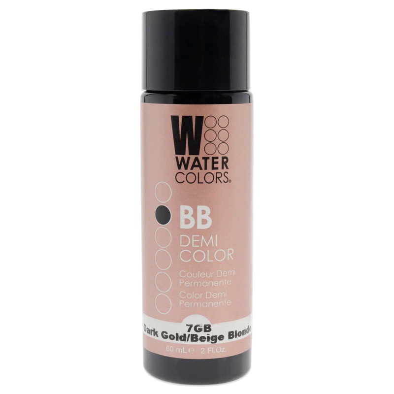 Watercolors BB Demi-Permanent Hair Color - 7GB Dark Golden Beige Blonde by Tressa for Unisex - 2 oz Hair Color