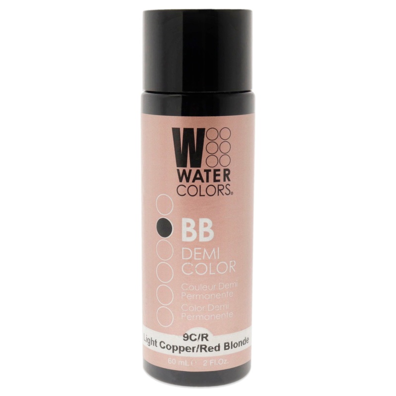 Watercolors BB Demi-Permanent Hair Color - 9CR Light Copper Red Blonde by Tressa for Unisex - 2 oz Hair Color