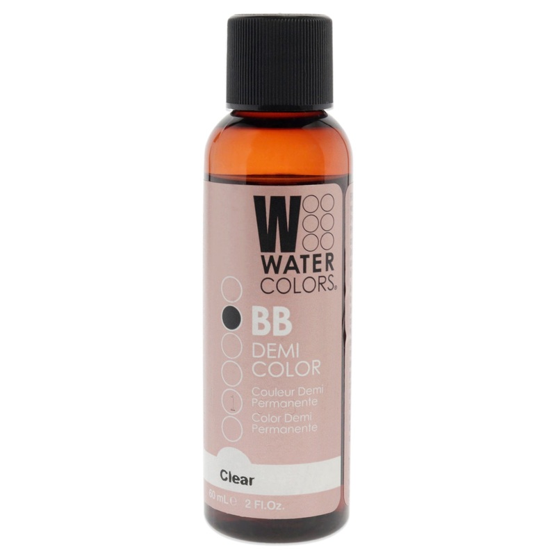 Watercolors BB Demi-Permanent Hair Color - Clear by Tressa for Unisex - 2 oz Hair Color