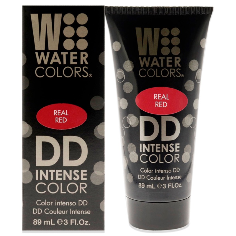 Watercolors DD Intense Color - Real Red by Tressa for Unisex - 3 oz Hair Color