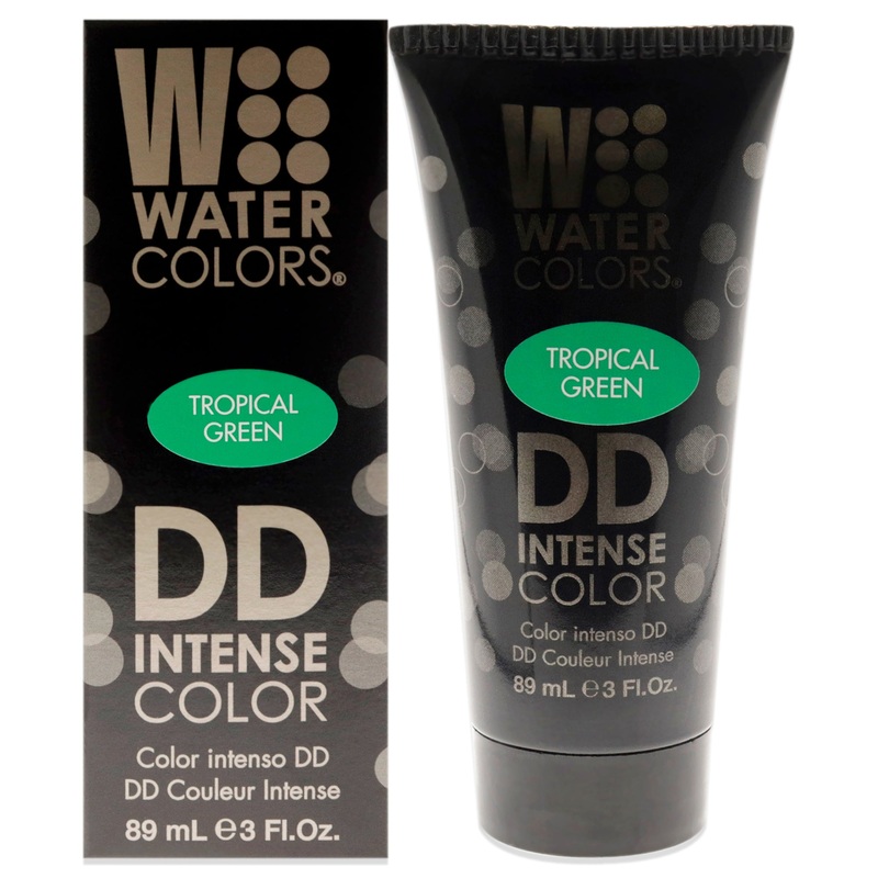 Watercolors DD Intense Color - Tropical Green by Tressa for Unisex - 3 oz Hair Color