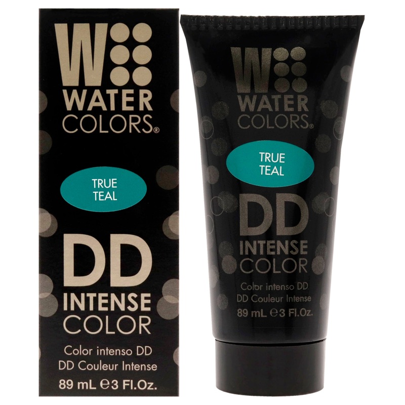 Watercolors DD Intense Color - True Teal by Tressa for Unisex - 3 oz Hair Color