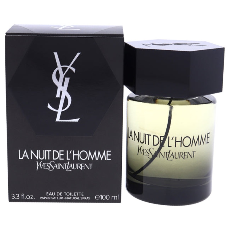 La Nuit De LHomme by Yves Saint Laurent for Men - 3.3 oz EDT Spray
