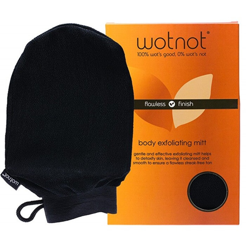 Wotnot Naturals Glow Body Exfoliating Mitt (Luxurious Mitt for Silky Smooth Skin)