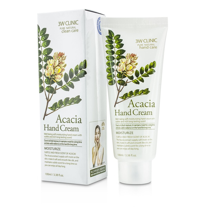 3W Clinic Moisturizing Acacial Hand Cream  100ml/3.38oz