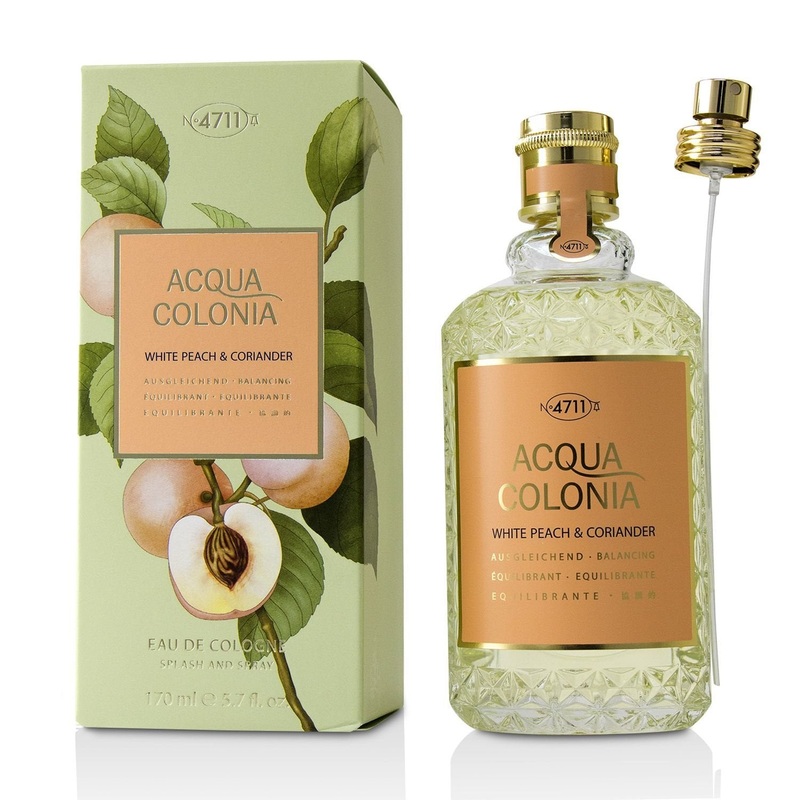 4711 Acqua Colonia White Peach & Coriander Eau De Cologne Spray  170ml/5.7oz