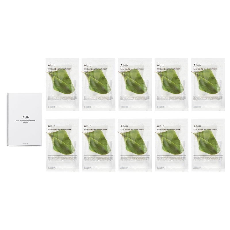 Abib Mild Acidic pH Sheet Mask Heartleaf Fit  30mlx10pcs