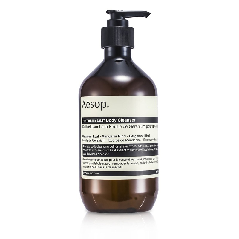 Aesop Geranium Leaf Body Cleanser  500ml/17.99oz
