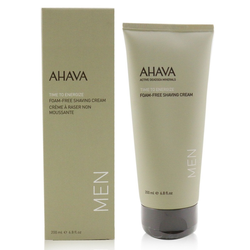 Ahava Time To Energize Foam-Free Shaving Cream  200ml/6.8oz