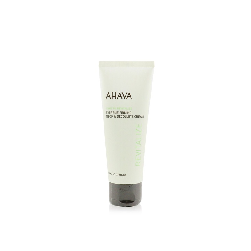Ahava Time To Revitalize Extreme Firming Neck & Decollete Cream  75ml/2.5oz
