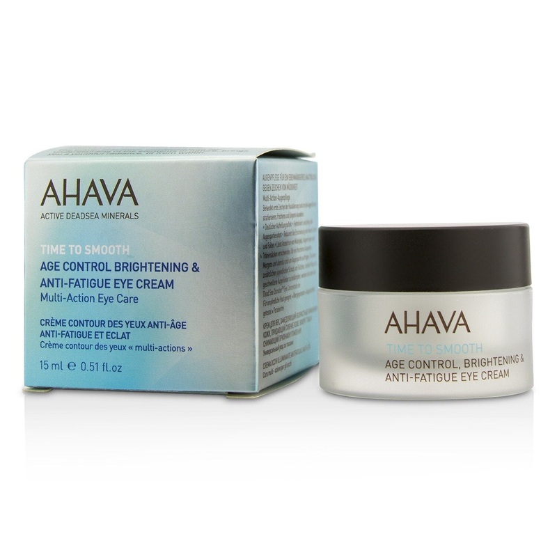 Ahava Time To Smooth Age Control Brightening & Anti-Fatigue Eye Cream  15ml/0.51oz