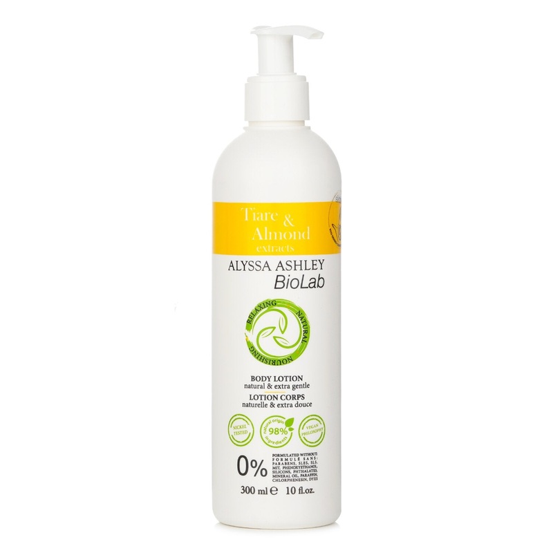 Alyssa Ashley Biolab Tiar & Almond Body Lotion  300ml/10oz