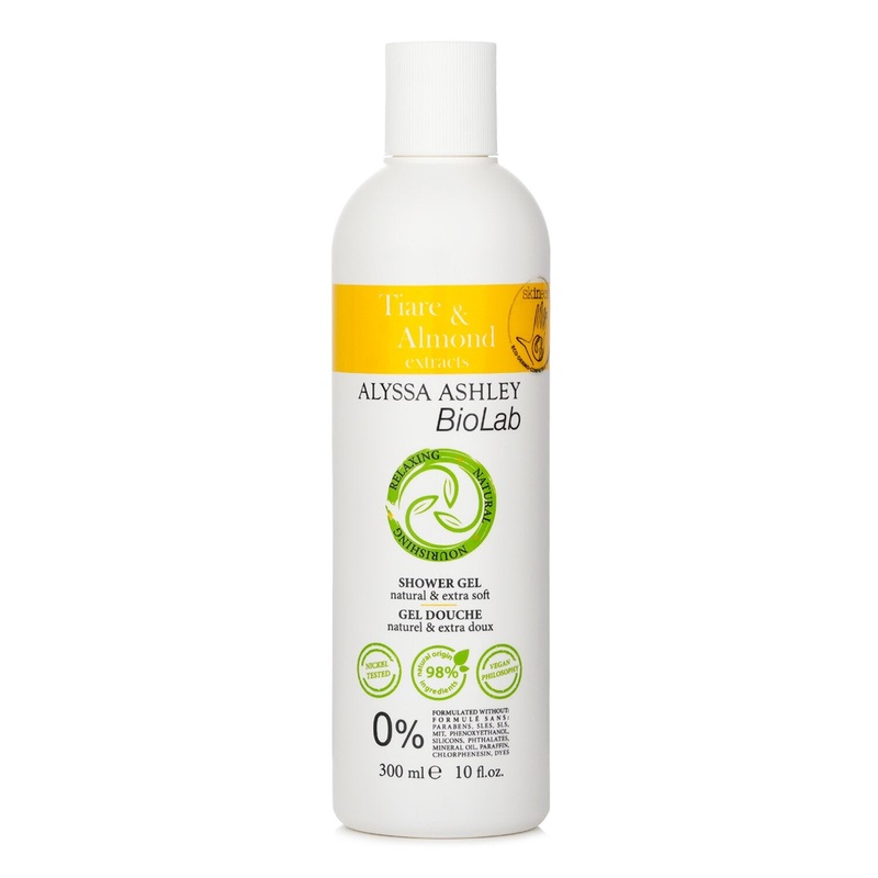 Alyssa Ashley Biolab Tiar & Almond Shower Gel  300ml/10oz