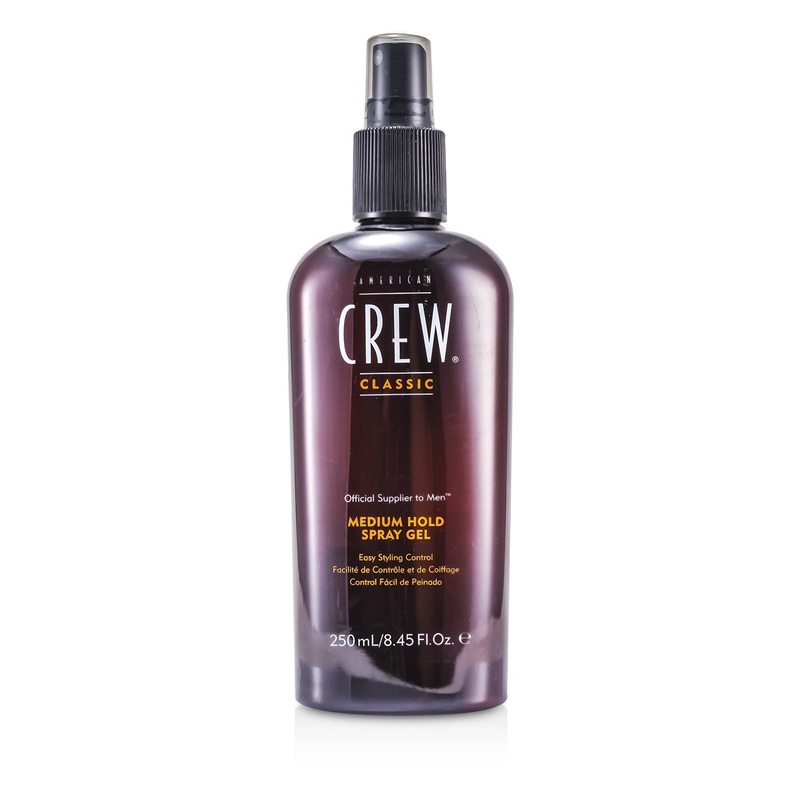American Crew Men Medium Hold Spray Gel (Easy Styling Control)  250ml/8.45oz