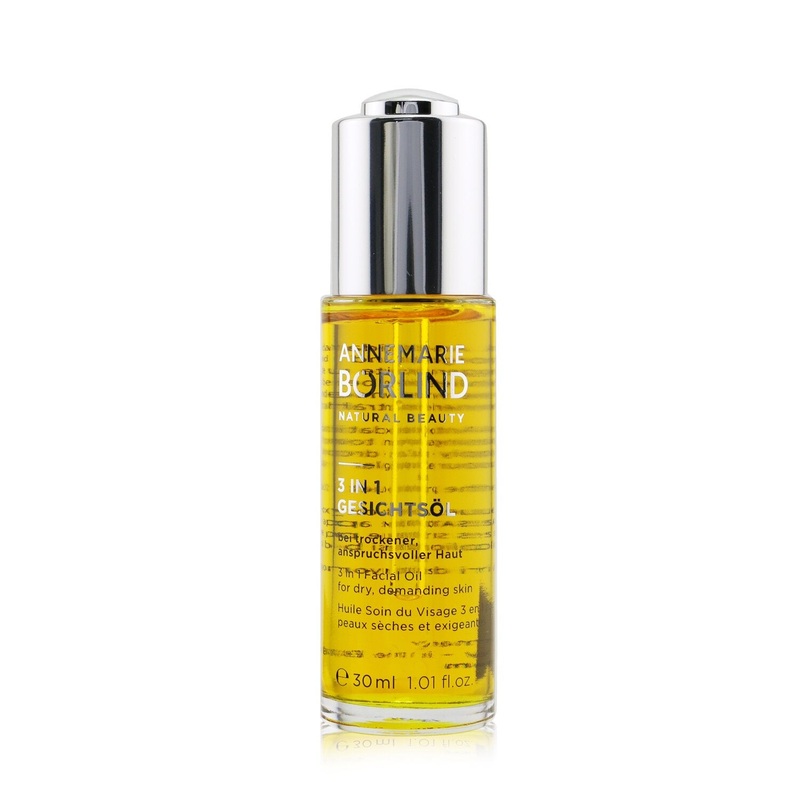 Annemarie Borlind 3 In 1 Facial Oil - For Dry, Demanding Skin  30ml/1.01oz