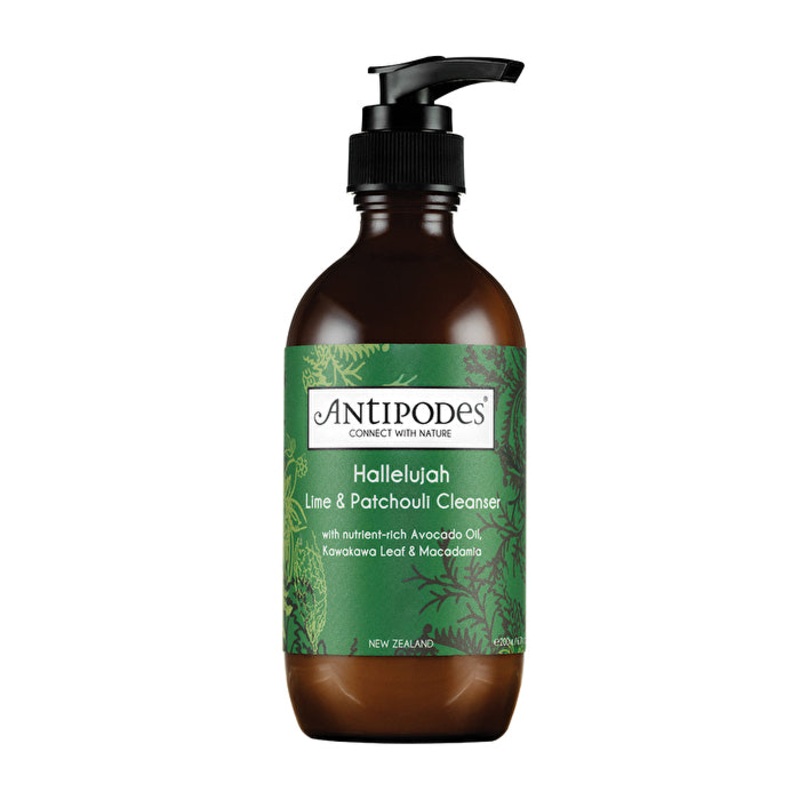 Antipodes Hallelujah Lime & Patchouli Facial Cleanser & Makeup Remover 200ml