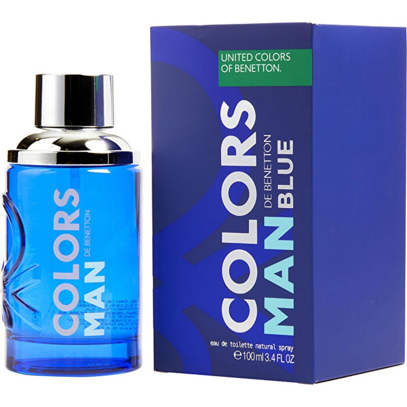 Benetton Colors Blue Eau De Toilette Spray 100ml/3.4oz