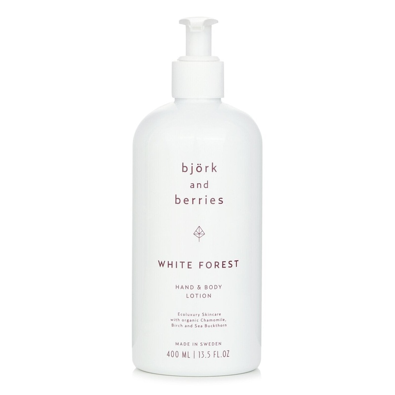 Bjork & Berries White Forest Hand & Body Lotion  400ml/13.5oz
