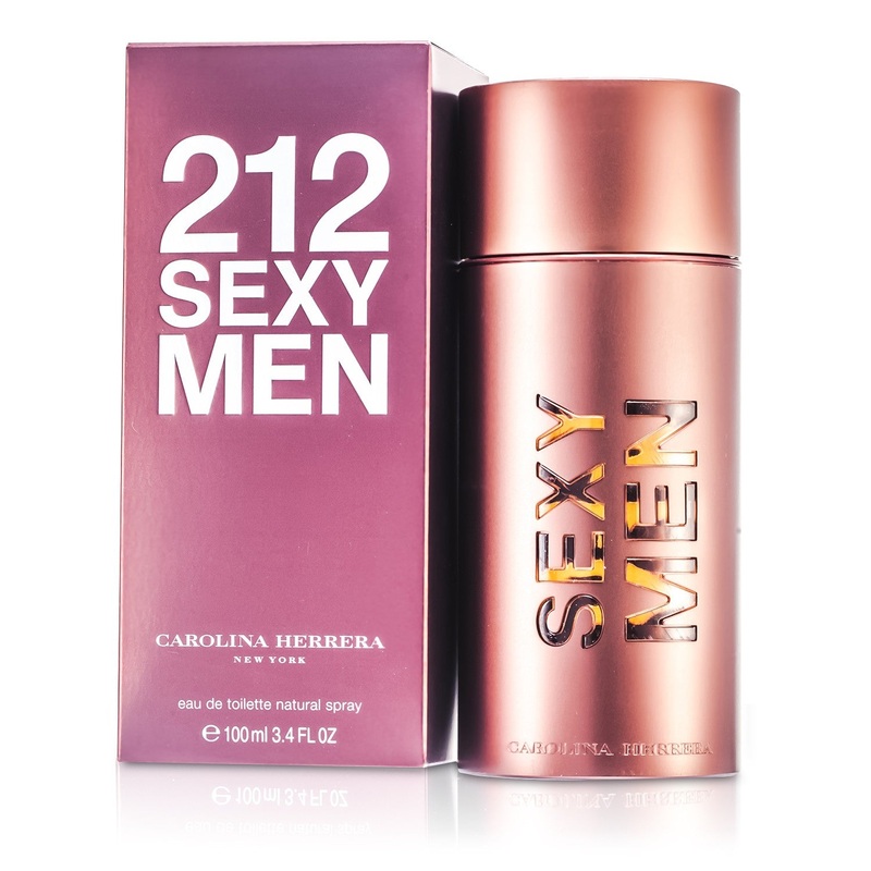 Carolina Herrera 212 Sexy Men Eau De Toilette Spray  100ml/3.4oz