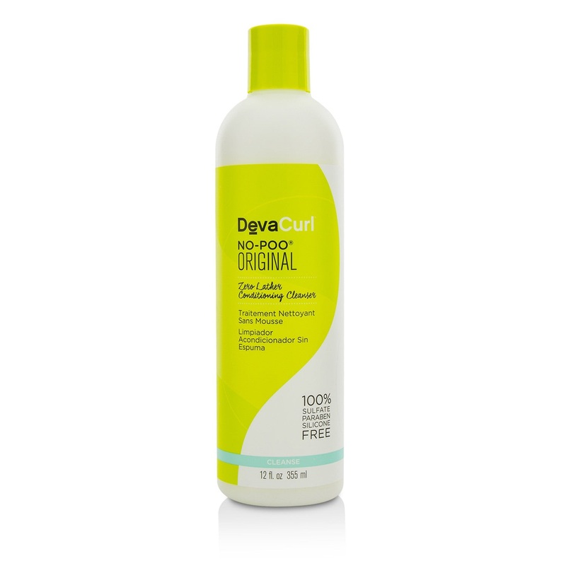 DevaCurl No-Poo Original (Zero Lather Conditioning Cleanser - For Curly Hair)  355ml/12oz