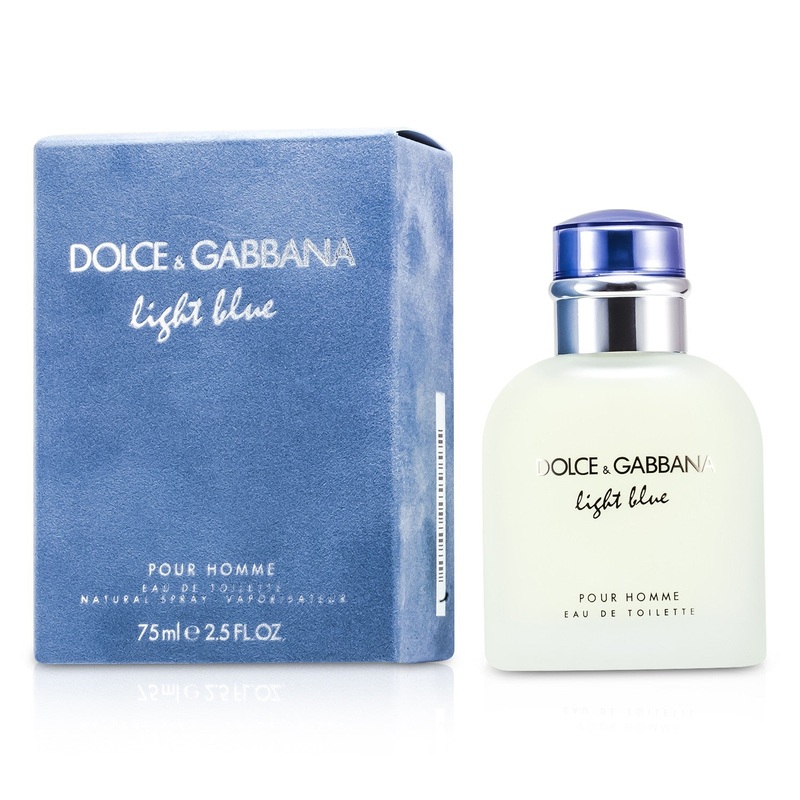 Dolce & Gabbana Homme Light Blue Eau De Toilette Spray  75ml/2.5oz