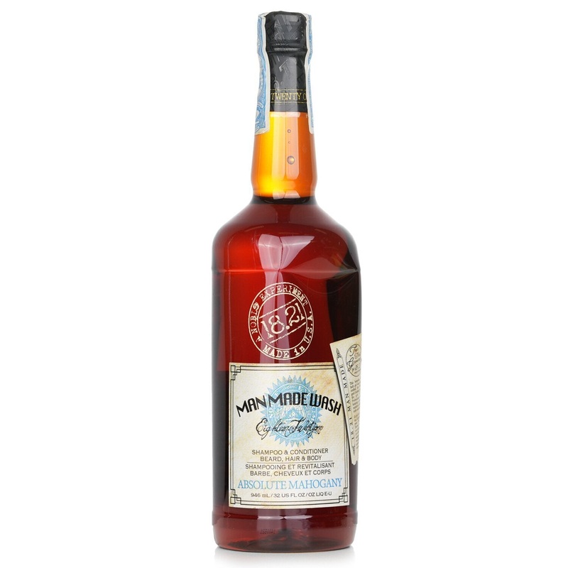 18.21 Man Made Man Made Wash Shampoo, Conditioner & Body Wash - # Absolute Mahogany (box slightly damage)  950ml/32oz