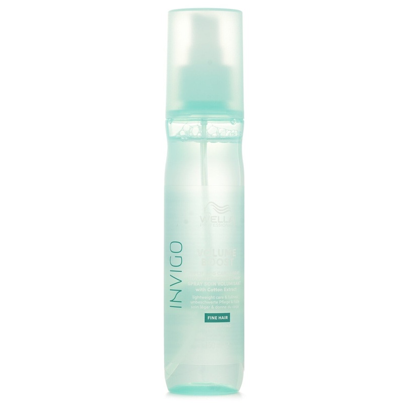 Wella Invigo Volume Boost Uplifting Care Spray With Cotton Extract Fine Hair  150ml